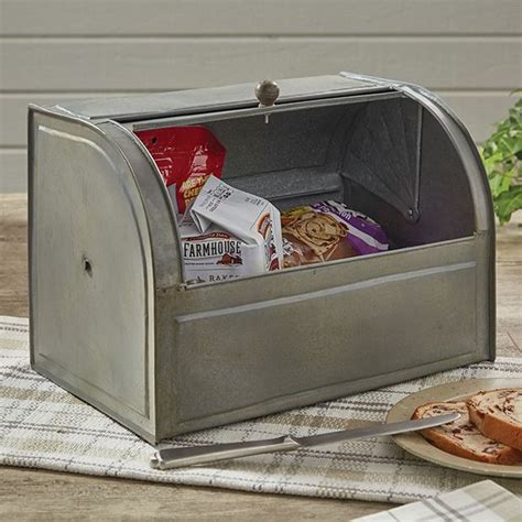 do metal bread boxes work|metal farmhouse bread box.